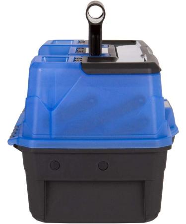 Flambeau Outdoors 6383FB 3-Tray Classic Tackle Box - Portable Organizer Frost Blue/Black - Buy Online on GoSupps.com