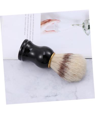 Beaupretty 2 Pcs Shaving Brush Set - Men's Beard & Mustache Brush with Nylon Bristles | Ideal Grooming Tool for Perfect Facial Hair - Buy Online on GoSupps.com