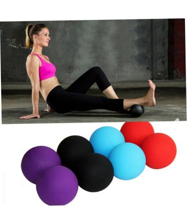 Clispeed 2ST Peanut Massage Ball - Silicone Muscle Roller & Foot Massager | Yoga & Fascia Relief - Buy Online on GoSupps.com