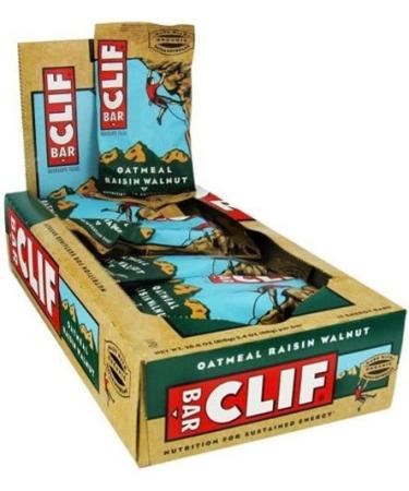 Clif Bar Oatmeal Raisin Walnut 12 Bars - Nutritious Energy Snack for On-the-Go - Buy Online on GoSupps.com