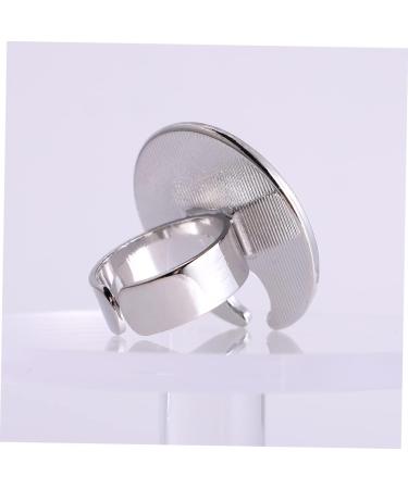  TOVINANNA 4 Piece Palette of Rings Palette Nail Polish Mixing Mini Ring Tray Red Mixing Tray for Nail Shop Rings Nail Colour Plate - Buy Online on GoSupps.com