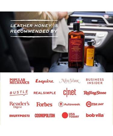 Leather Honey Leather Cleaner - Best for Vinyl, Apparel, Furniture, Auto Interior & More - 8oz - Buy Online on GoSupps.com