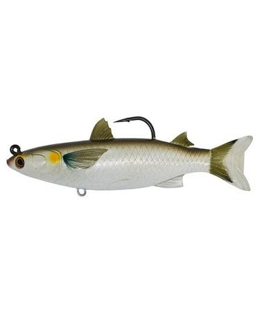LIVE TARGET LiveTarget MUS120MS716 Mullet Twitchbait Saltwater 4 1/2" 7/0 Hook Medium/Slow Sinking Silver