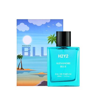H2-Y2 Alexandre Blue Aqua Fresh Perfume for Men - 100ml Long-Lasting Premium Fragrance Aqua Scent with EDP Perfume for Men & Women