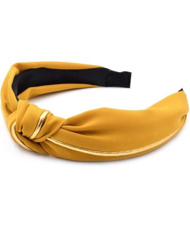 Women's Headbands Vintage Printed Hair Band for Women Elastic hair scarf Head Wrap Stretchy Moisture Hairband Twisted Cute Hair Accessories (archGoldSide)  - Buy Online on GoSupps.com