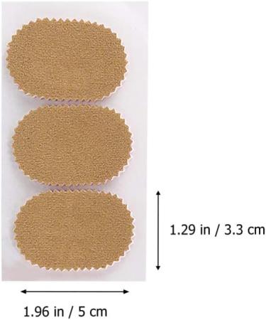 Heallily 9Pcs Corn Cushions Toe Pads - Self-Adhesive Soft Foam Callus Cushions for Pain Relief - Buy Online on GoSupps.com