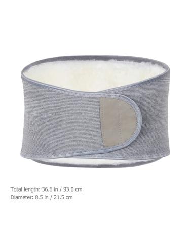 GLEAVI Wool Warm Uterus & Lumbar Support Belt for Women & Men | Adjustable Waist Warm Belt for Back Pain Relief - Buy Online on GoSupps.com