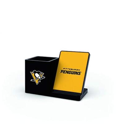 SOAR NHL Wireless Charger and Desktop Organizer Pittsburgh Penguins