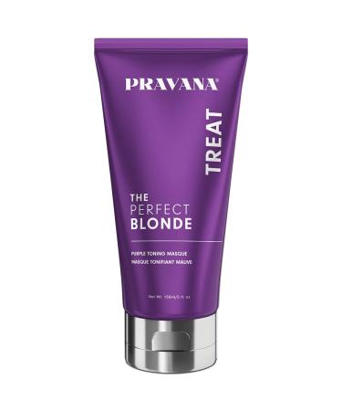 Pravana The Perfect Blonde Seal and Protect Leave-In Treatment 10 oz and The Perfect Blonde Purple Toning Masque 5 Oz - Buy Online on GoSupps.com