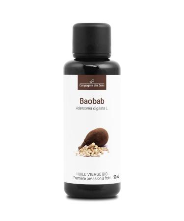 Huile de Baobab BIO - Fra cheur Garantie OxyCert - Vierge & de 1 Pression Froid 50 ml