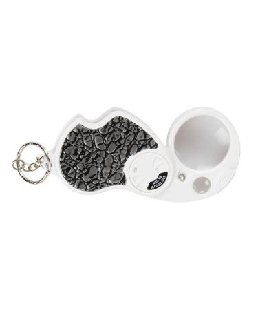 Magnifying Glasses Educational Hobby Magnifiers for Jewelry Stamp Hd High Magnification Handheld Magnifying Glass with Led Lights 20 Times 8 Times Portable Observation Folding Reading Magnifier