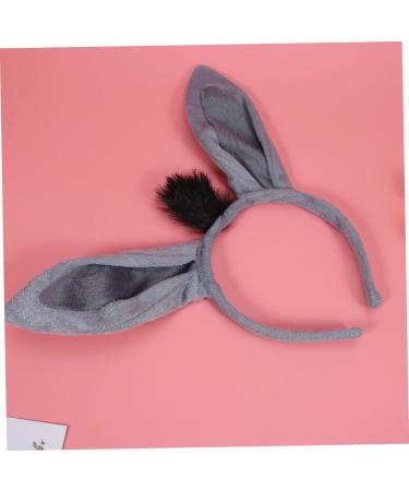 AUTSUPPL Little Donkey Headband Cute Headband Donkey Prop Women Headdress Girl Hair Accessory Party Hair Bands Adult Animal Ears Headband Headbands for Women Hair Accessories for - Buy Online on GoSupps.com
