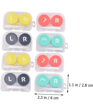 Buy Solustre 24 STK Contact Lens Container & Solution - Ideal Travel Case for Safe Lens Storage - International Shipping Available - Buy Online on GoSupps.com