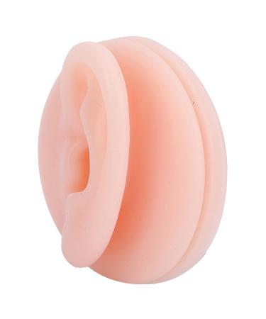 Professional Soft Silicone Fake Ear Model for Acupuncture Practice - Left Ear Display Sample - Buy Online on GoSupps.com