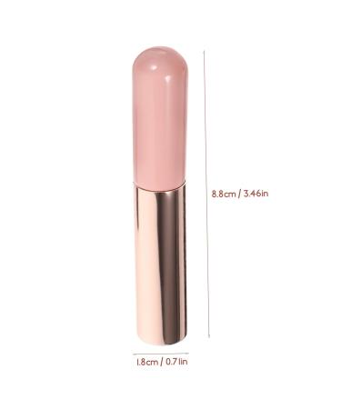 2pcs Lip Brush Set - Premium Lipstick Applicator Wands for Flawless Lip Makeup & Concealer | Soft Round Head Wood Brushes in Pink - Buy Online on GoSupps.com