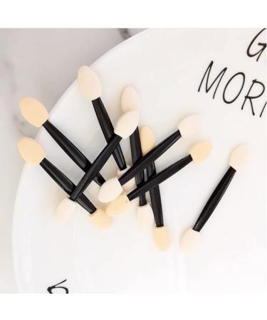 Disposable Double Head Latex Eye Shadow Brushes - 50 Pack Dual-Sided Applicators with Storage Box | Beauty Tools for Flawless Makeup - Buy Online on GoSupps.com