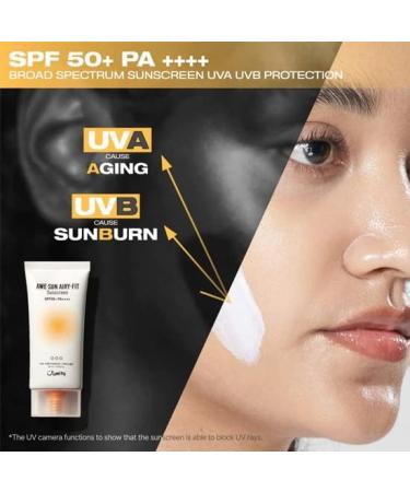 Helloskin AWE Sun Airy Fit Sunscreen SPF 50+ PA++++ 50ml - Buy Online on GoSupps.com