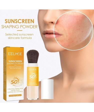 ZHBiwmatn 2024 New ineral unscreen owder Spf 50 Translucent Setting owder Brush Blurring Setting owder with Spf Face Makeup Puffs ineral Powder unscreen for Face Hair Scalp akeup Brush Sun creen owder (3pcs) - Buy Online on GoSupps.com