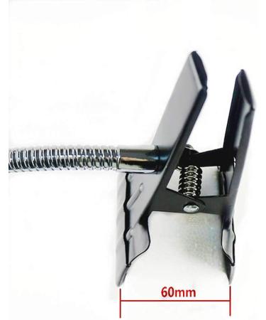 Gooseneck Magnifier with Clamp Hands Free Led Light Magnifying Glass for Close Work Foldable Desktop Magnifying Glass for Reading Crafts Silver Lofty Ambition - Buy Online on GoSupps.com