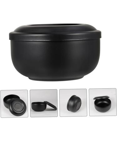 Beavorty Travel Shaving Foam Container - Men's Shaving Accessories Bowl with Lid for Razor & Soap - Buy Online on GoSupps.com