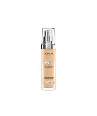 L'Oreal Paris L'Or al Paris True Match Foundation - 4D/W - Natural Coverage Foundation with Hyaluronic Acid and SPF 16 - 30 ml