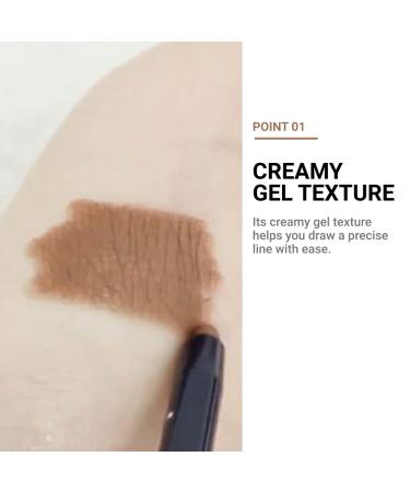 ETUDE Proof 10 Gel Pencil Liner 0.3g - 6 Honey Bronze | Creamy Gel Texture Eyeliner for Precise Eye Makeup - Buy Online on GoSupps.com