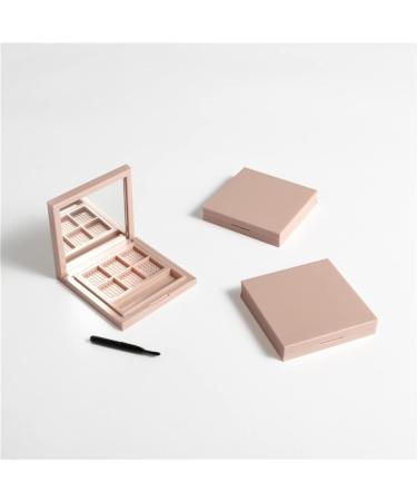CANIGHT 2pcs Empty Eyeshadow Palette Containers Makeup Empty Cosmetics Organizer Cosmetics Pans 1 count (Pack of 1) Pink - Buy Online on GoSupps.com