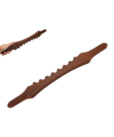 Wood Scraping Stick - Muscle Relaxation & Lymphatic Drainage Massage Tool for Back & Scraping Therapy - Buy Online on GoSupps.com