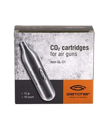 Gletcher Airguns CO2 Cartridge (10 Count)