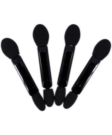 Ipetboom 50pcs Makeup Eyeshadow Disposable Eyeliner Eye Shadow Applicator Eye Shadow Brush 5.50X0.20X0.20CM Black - Buy Online on GoSupps.com