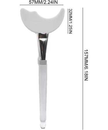 Uozonit Eye Makeup Aid Tool - Eyebrow Stencils | Silicone Reusable Multifunctional Precision Application For Lash/Eyebrow/Lip Easy-to-Clean For Women Transparent color - Buy Online on GoSupps.com