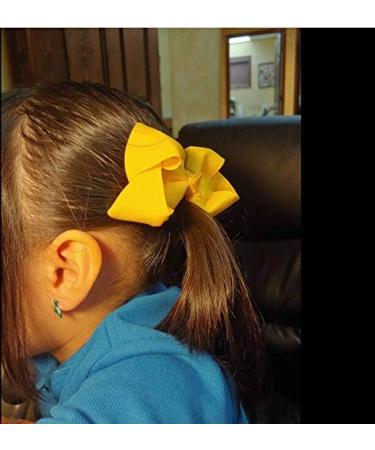 40 Pack 4.5 Inch Hair Bows for Girls - Grosgrain Ribbon Boutique Hair Bow Alligator Clips in 20 Colors - Perfect for Teens, Toddlers, and Kids - Buy Online on GoSupps.com