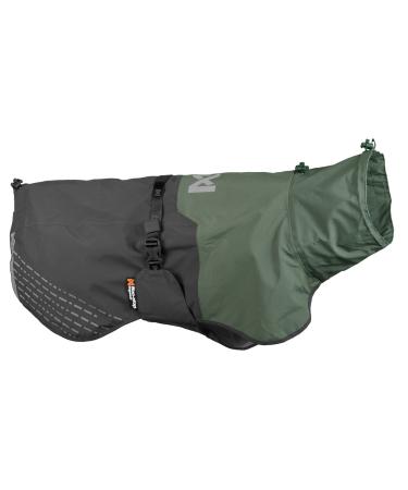Non-stop dogwear Fjord Raincoat Grey/Green |2963| Rain cover size:55 - Buy Online on GoSupps.com