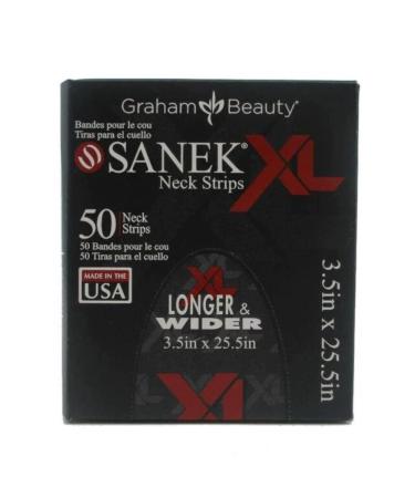 Sanek Neck Strips XL - 50 Strips | SU-81041 by Graham Beauty - Buy Online on GoSupps.com