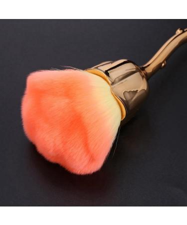 BLASHRD 3X Nail Dust Brush Brush Nail Art Cleaning Brush Blush Powder Brush(Gold) - Buy Online on GoSupps.com