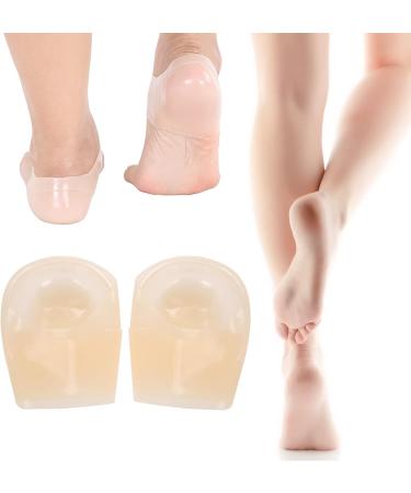 Silicone Heel Support for Plantar Fasciitis - Pain Relief & Protection for Men & Women | Heel Cushions & Achilles Tendon Inflammation Relief - Buy Online on GoSupps.com