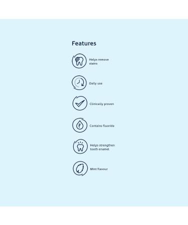 Whitening Toothpaste Mint Flavor - Buy Online on GoSupps.com