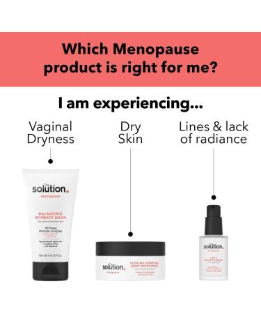 The Solution Menopause Balancing Intimate Hygiene Wash (150ml). Dermatologically Tested Feminine Wash for Women 100% Soap Free Wash for Vaginal Health and Menopause Body Care - Buy Online on GoSupps.com