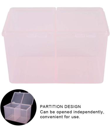 Organizer Container Large Capacity Manicure Tool Storage Nail Art for Home Nail Salon Cotton Pads - Buy Online on GoSupps.com