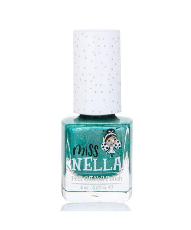 Miss Nella Dino-Refic Non-Toxic Kids Nail Polish - Green Peel-Off Water-Based Odorless | Safe & Fun for Children - Buy Online on GoSupps.com