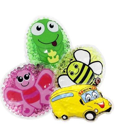 4 cooling pads car/bus bee butterfly frog heat pad multiple compress cooling pad children warm cool