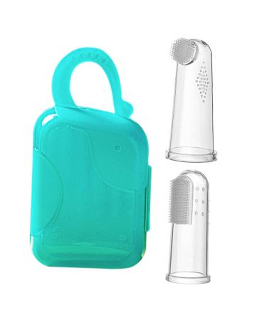 Anneomas 1 set finger toothbrush set mouth cleaning fingers toothbrush finger toothbrush pets finger toothbrush toddler finger toothbrush gums finger toothbrush finger toothbrush