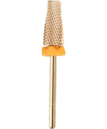 Convenient 5 in 1 Electric Nail Drill with Steel Bits Quick and Easy Removal of Acrylic and Hard Gel Nail Care Tool Golden M - Buy Online on GoSupps.com