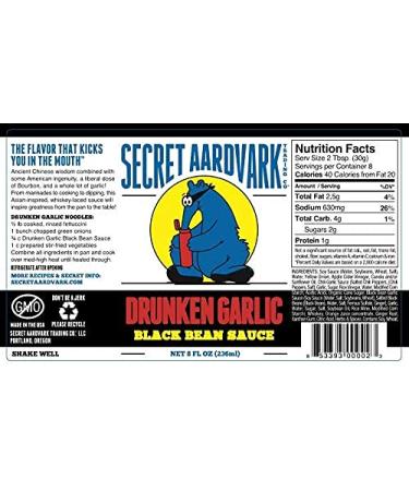 Secret Aardvark Hot Sauce Sampler Pack | Variety of Habanero, Drunken Jerk, Garlic Black Bean, Serrabanero | Non-GMO & Low Carb | 8 oz Bottles (4 Pack) - Buy Online on GoSupps.com