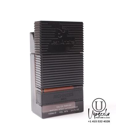 Almas Perfumes Jean Antoine Richness Eau De Parfum Spray - Sweet Smelling Spray - 3.4 Fl Oz (100 ml) - Long-Lasting Aroma - Luxurious Scent of Arabia for Men - Buy Online on GoSupps.com
