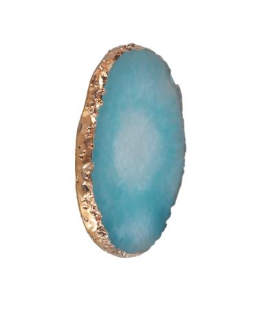 HAPINARY Japanese Cut Resin Nail Art Palette Palette For Nail Gel Round Makeup Paint Tray