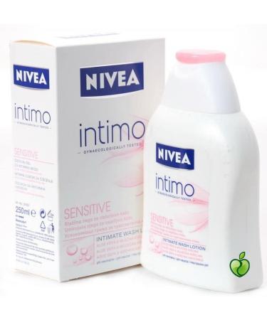 Nivea Intimo Sensitive Intimate Wash Lotion 250ml - Gentle Feminine Hygiene - Buy Online on GoSupps.com