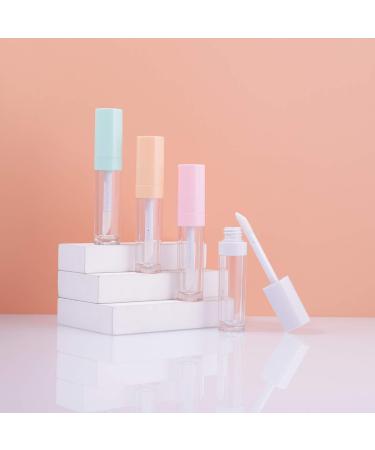 10pcs CAIYA Lip Gloss Containers with Large Brush - 9ml Empty Tubes for DIY Lipgloss (Light Orange) - Buy Online on GoSupps.com