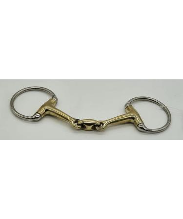 Tysons Breeches D Ring Bit - Coldblood Argentan 14.5-18.5 cm - Oversize Double Broken Bit for Ultimate Comfort - Buy Online on GoSupps.com