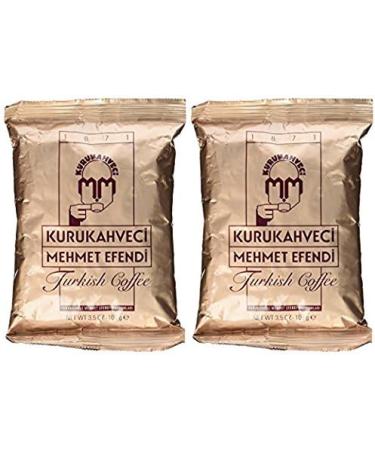 TURKISH ROASTED - GROUND COFFEE Turkish Coffee Kurukahveci Mehmet Efendi 2 X 100g - Buy Online on GoSupps.com
